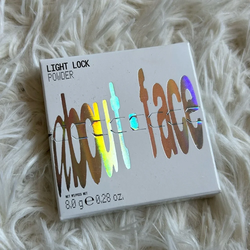About Face Light Lock Powder Glass Finish Stars on Fire New in box